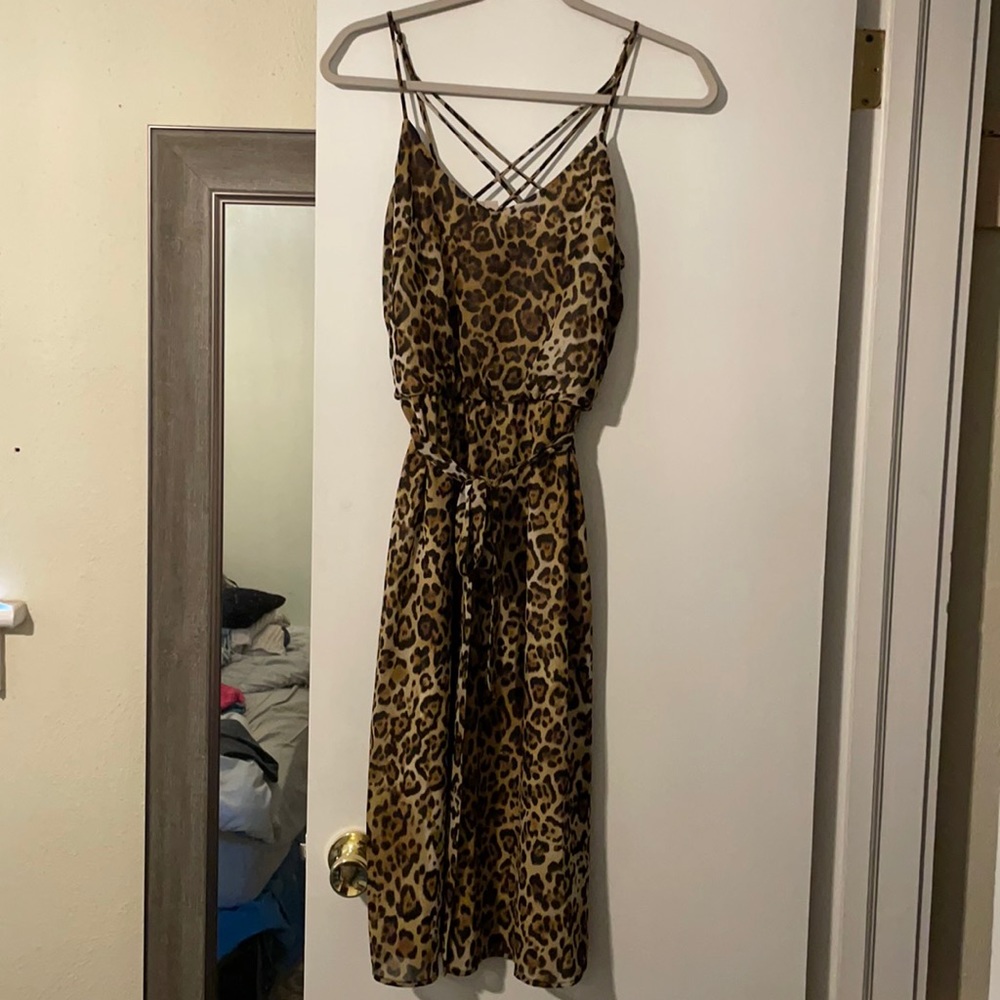NWT cheetah Print Dress